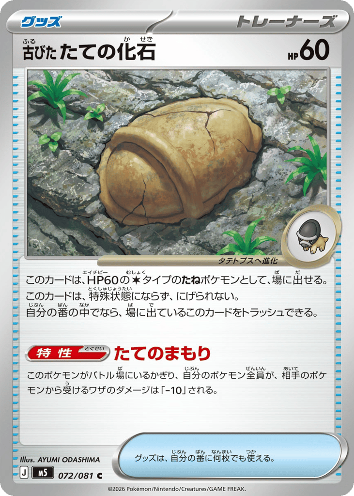 Antique Armor Fossil